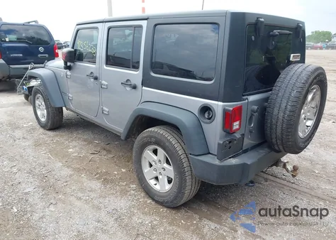 2016 Jeep Wrangler Unlimited Sport z USA, uszkodzony, nr VIN 1C4BJWDG4GL129299